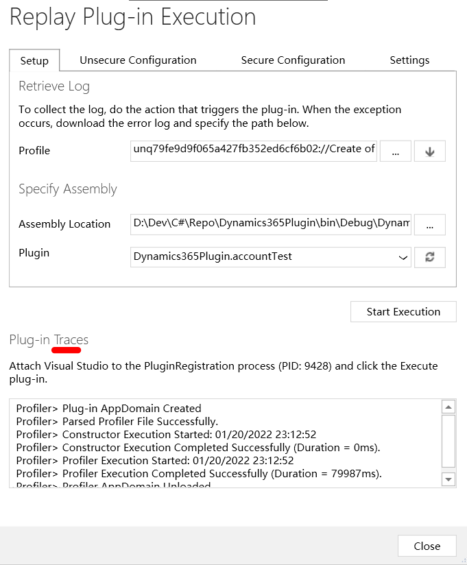 Dynamics 365 CE 调试插件(plug-in) Dynamics 365 CE 调试插件(plug-in)