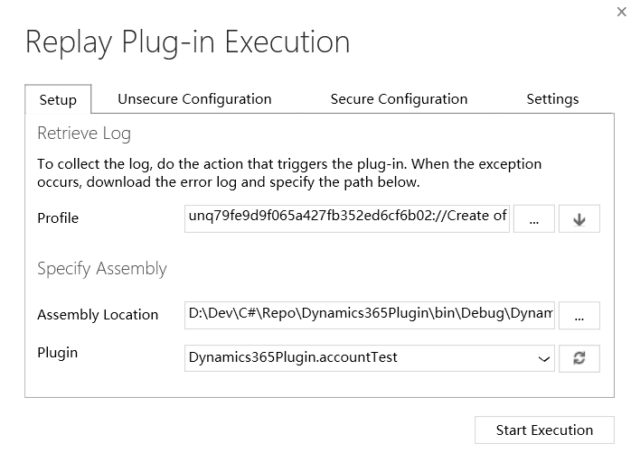 Dynamics 365 CE 调试插件(plug-in) Dynamics 365 CE 调试插件(plug-in)